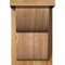Ekena Millwork Crestline Rough Sawn Corbel w/Backplate, Western Red Cedar, 8"W x 8"D x 12"H COR08X08X12CRE01RWR - alternate 3